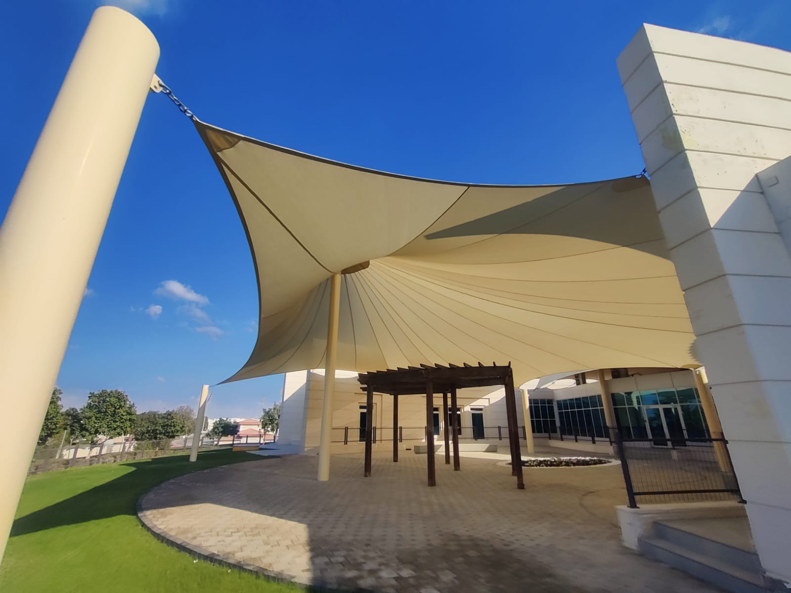 Tensile Sail Courtyard — Tensile