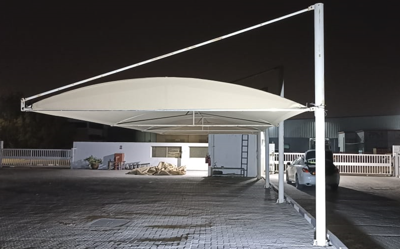 Illuminated Car Park Shade — Car Parking