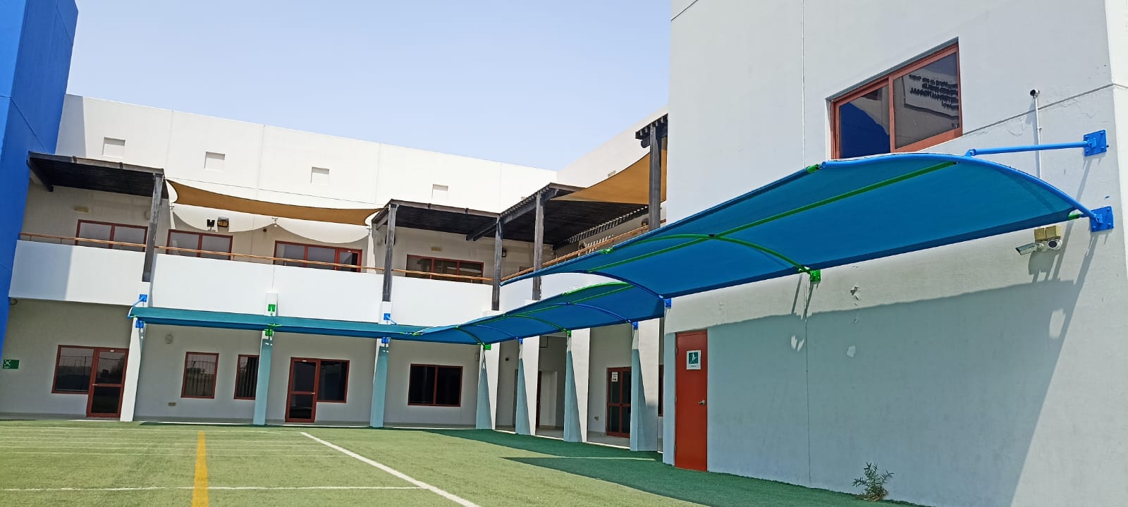 Walkway Cover, Sports Facility — Walkway
