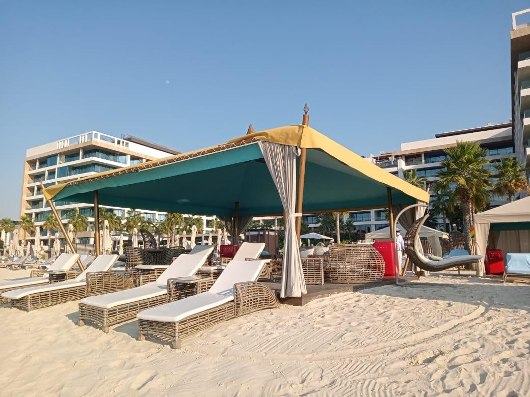 Resort Cabana Shade — Umbrella