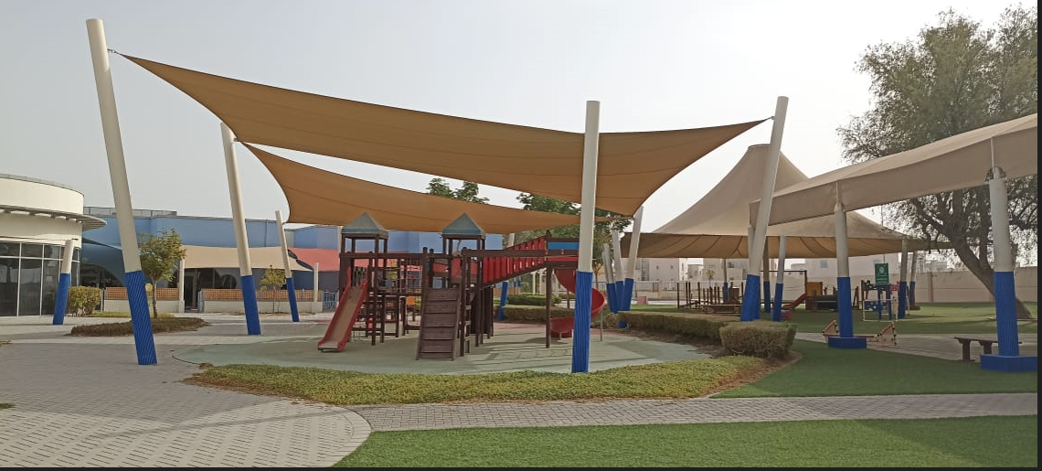 Community Playground Shade — Play Area