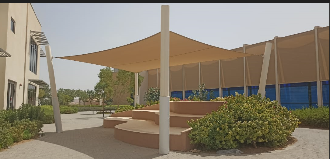 School Courtyard Seating Shade — School