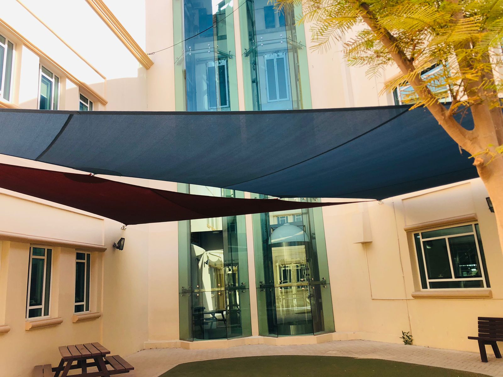 Brighton College Shade Sails — School