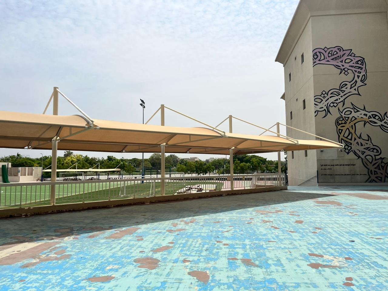 car parking shades suppliers and manufacturers in sharjah